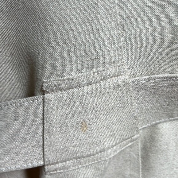 Bebe belted vintage suit jacket. Cream. Size 10 GUC - Picture 6 of 8